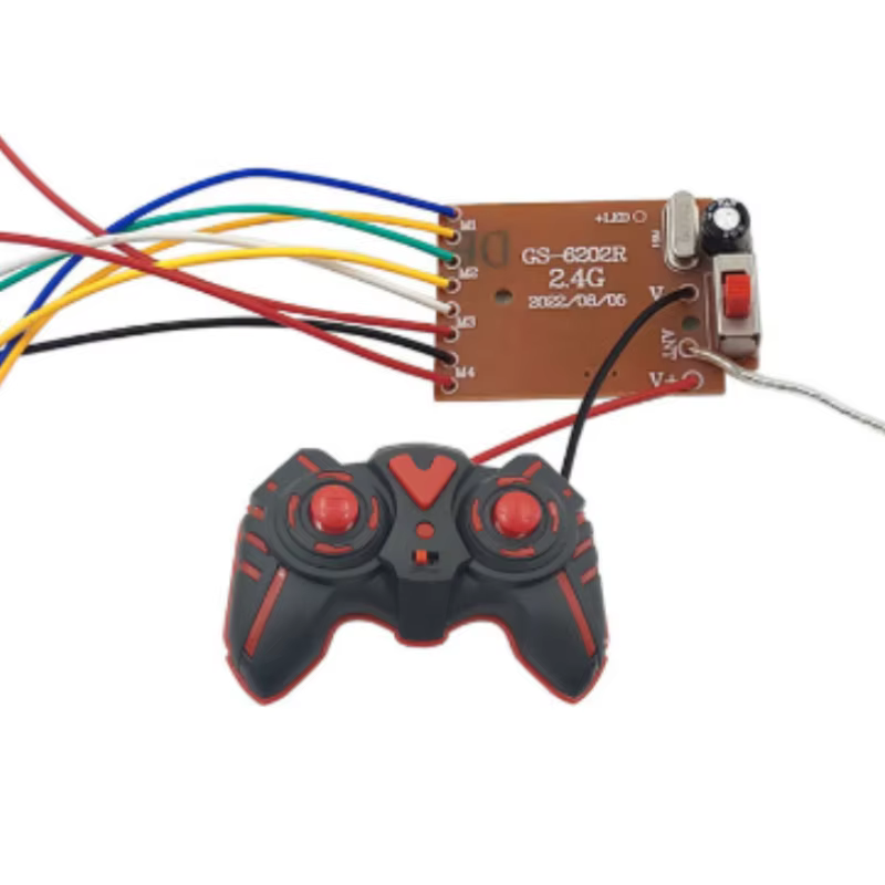 2.4G Four-way Remote Control Module 4CH RC Remote Control Transmitter Receiver