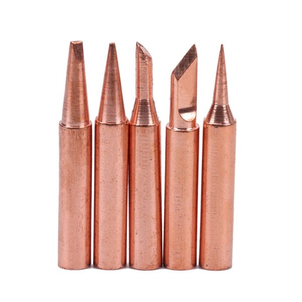 900M-TCopper Soldering Iron Pure Copper 5pcs/Set