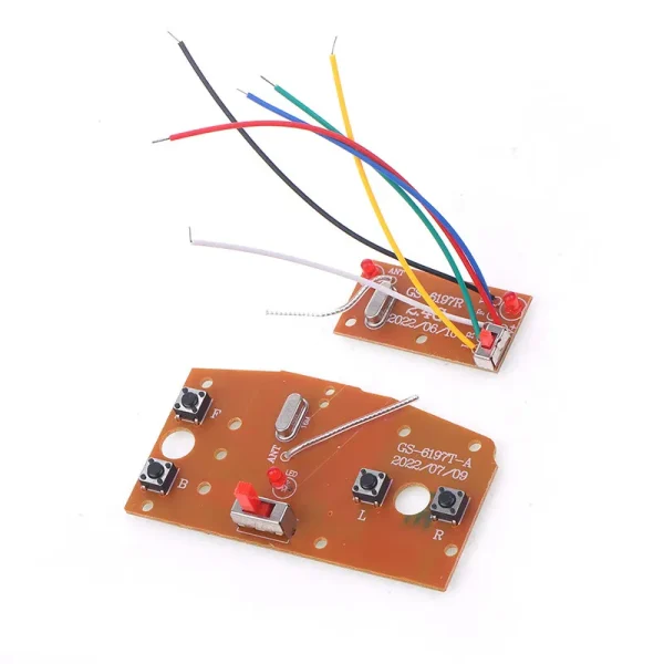 2.4G Four Channel Transmitter Receiver Board For RC Car Remote Control