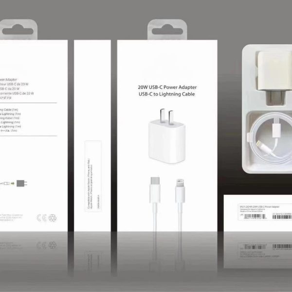 20W USB-C Power adapter USB-C to lightning Cable