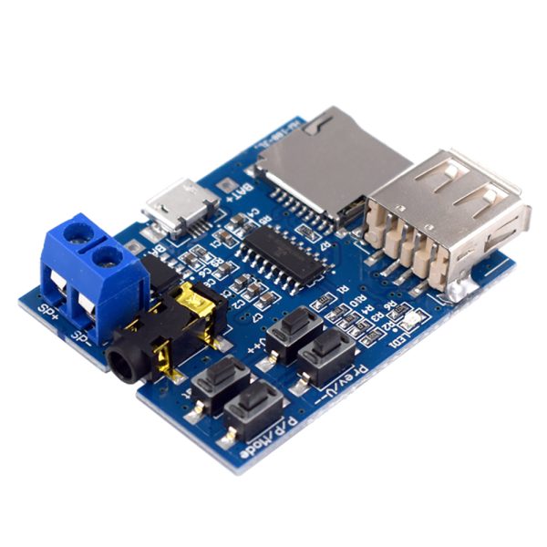 TF card U disk MP3 Format Decoder Board Module Amplifier Decoding audio Player