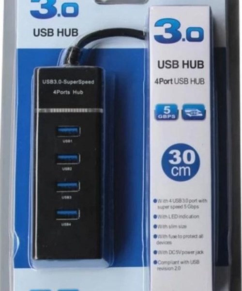 4 Port 3.0 Usb Hub