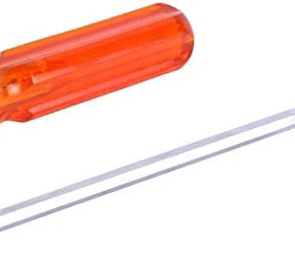 2 in 1 Reversible Screw Driver with Hexagon Rod & Extra Hard Tips R-4075
