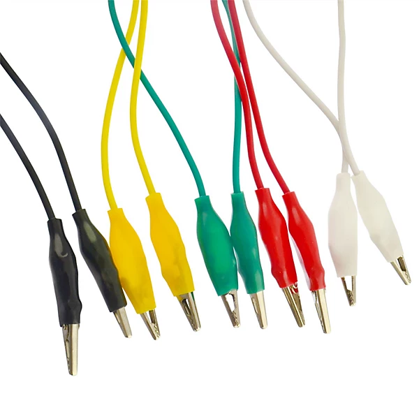 Alligator Clip Lead Wire Crocodile Cable 50cm