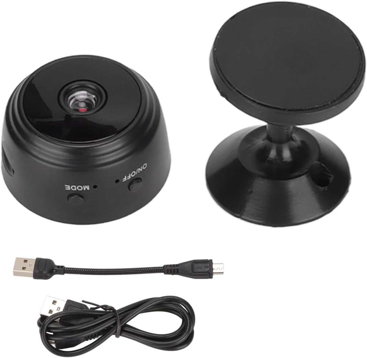 Indoor Security Camera 1080P Nightshot Mini Size Wide Viewing Angle Video Recording WiFi Security Camera - Image 1