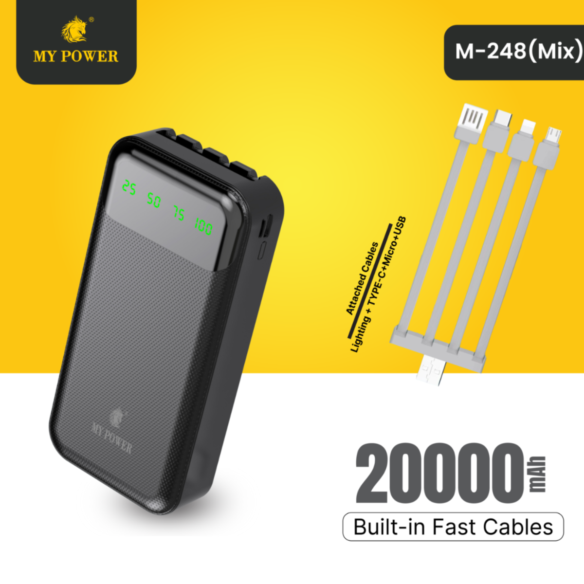 My Power M248mix 20000mAh Powerbank - Image 1