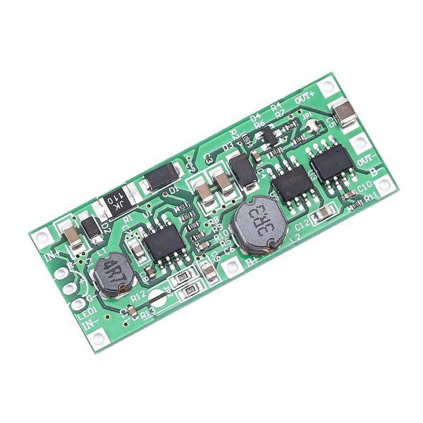 Uninterrupted Power Supply Module Step Up Booster Voltage Converter for 18650 Lithium Battery Charge Protection