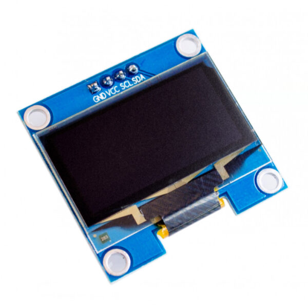 OLED 0.96" I2C IIC Interface OLED Screen Blue Color OLED Display 4 pin  GND-VCC-SCL-SDA