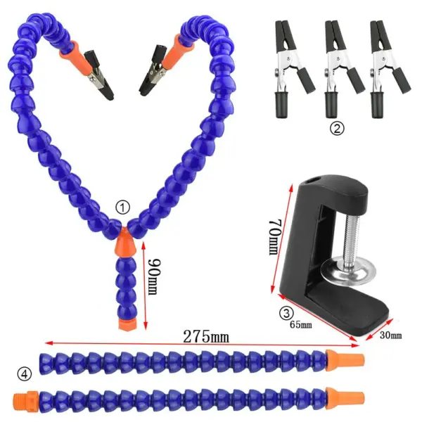 Multi Soldering Helping Hand Tool Table Clip