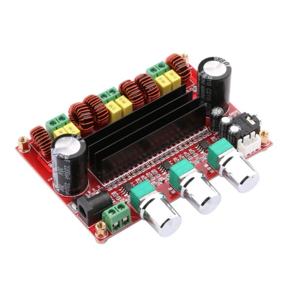 Xh-M139 DC12-24V TPA3116D2 2.1 Channel Digital Subwoofer Power Amplifier Board
