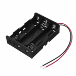 18650 battery box with cable lithium battery 3 11.1V serial charge