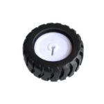 43*19*3mm D-hole Rubber Wheel Suitable for N20 Motor D Shaft Tire Car Robot DIY Toys Parts