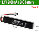 11.1V 2000mAh 30C Lipo Battery