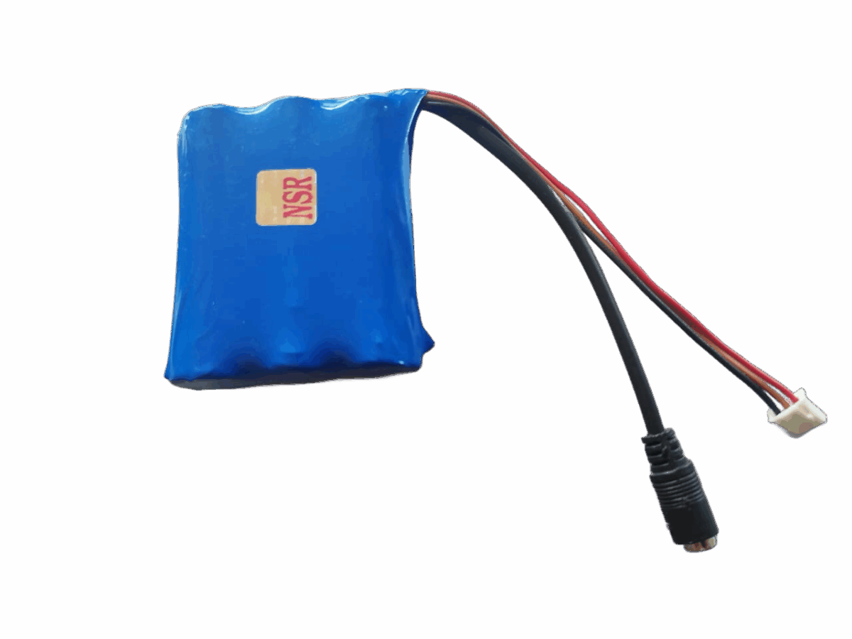 12V 1800mAh 55x65x18mm Lithium ion Li-ion 3.7V x 3 Cell Rechargeable battery Pack For DIY - Image 1