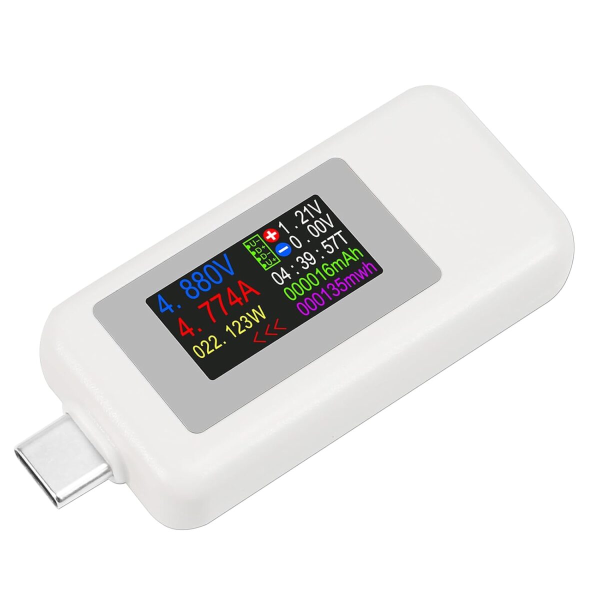 9 in 1 DC USB Tester Current 4-30V Voltage Meter Timing Ammeter Digital Monitor Cut-off Power Indicator Bank Charger - Image 1