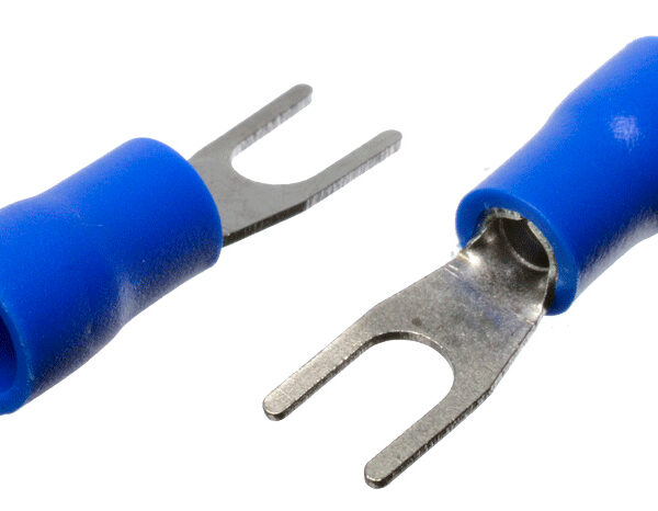 SV2 4S Insulated Fork Spade Wire Connector 2 Pair