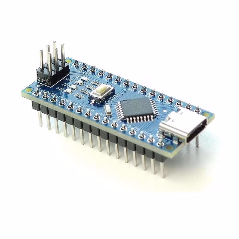 1744640563_ATmega328P205V20Nano20V3.020Development20Board2016MHz20CH34020Type20C.jpg Nano V3.0 ATMEGA328P micro-controller board CH340 soldered - Image 1