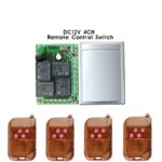 DC12V 4ch remote control switch