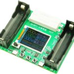18650 Lithium Battery Capacity Tester Module 1.77 inch TFT Digital Display Voltage Current Power Meter Cumulative Capacity