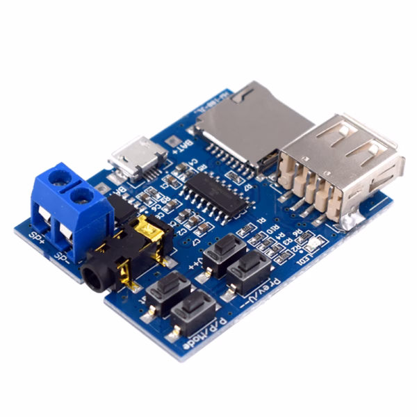 TF card U disk MP3 Format Decoder Board Module Amplifier Decoding audio Player