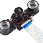 Raspberry Pi Camera Module with Automatic IR-Cut Night Vision Camera 5MP HD Webcam for Raspberry Pi 4 Model B/3B+/3B/2B