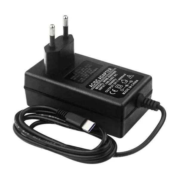 5V 4A USB Type-C Power Supply EU Plug