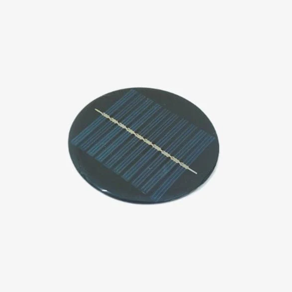 Solar Panel Cell DIY Kit 80 mm Round 6V 80 mAh