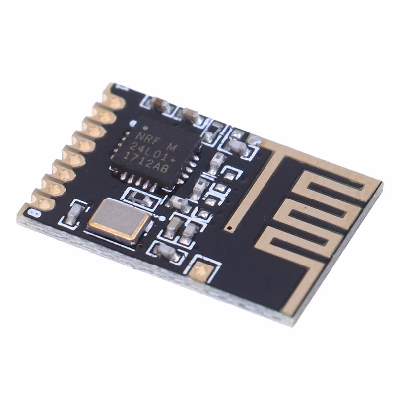 1760423884_power-enhanced-version-smd-nrf24l01-wireless-module-si24r1-mini-module-wireless-data-transmission-module.jpeg Power enhanced version SMD NRF24L01 Wireless Module SI24R1 Mini module wireless data transmission module - Image 1