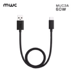 MWC USB To Type-C Super Fast Charging Cable | USB 3.1 | 20V/3A | 60W | MUC-3A