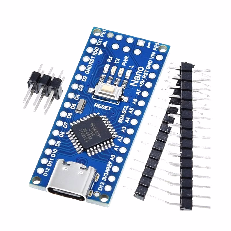 1760427264_nano-v30-atmega328p-micro-controller-board-ch340-unsoldered-type-c.webp Nano V3.0 ATMEGA328P micro-controller board CH340  unsoldered Type-C - Image 1