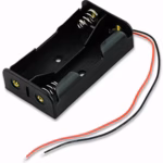 18650 battery box with cable lithium battery 2 7.4V serial charge