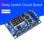 DC 5V - 36V Dual MOS LED Digital Timer Delay Relay Trigger