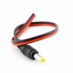 DC12V Male 2.5*2.1 power cable 25cm