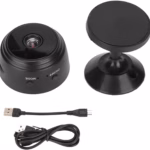 Indoor Security Camera 1080P Nightshot Mini Size Wide Viewing Angle Video Recording WiFi Security Camera