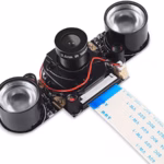 Raspberry Pi Camera Module with Automatic IR-Cut Night Vision Camera 5MP HD Webcam for Raspberry Pi 4 Model B/3B+/3B/2B