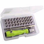 Screwdriver Sets 32 In 1 For Tool Kit With Flexible Extension Bar And Organizer Case For Laptop