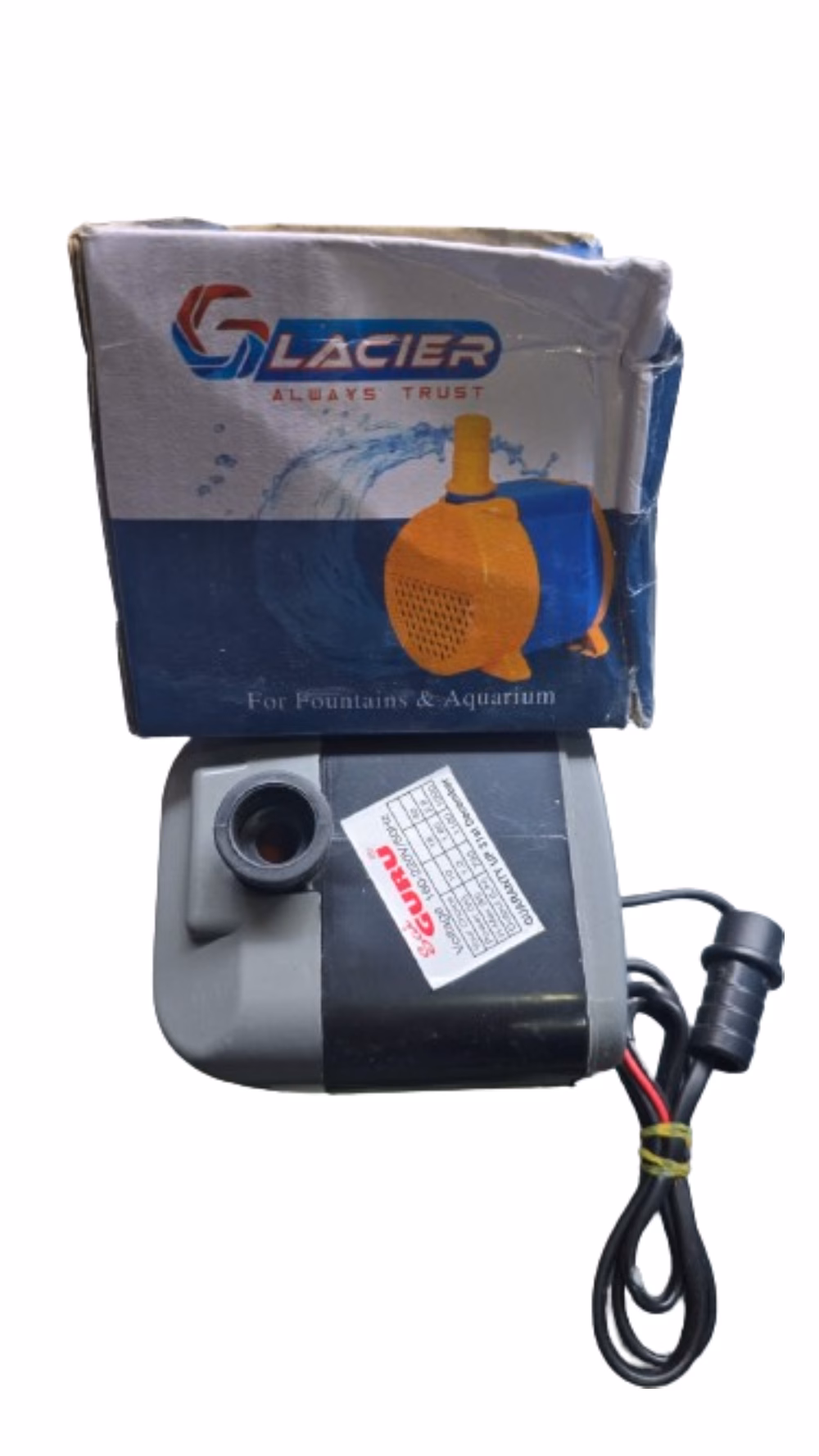 1768055939_20w-cooler-pump.png 20 Watt Cooler Water Pump Water Lifting Cooler Water Pump Motor, Cooler Pump Submersible, Aquarium Water Pump Motor, Pond Pump Submersible, Fountain Pump Motor Fountain Motor Small Pump - Image 1