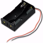 18650 battery box with cable lithium battery 2 7.4V serial charge