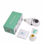 Wireless Light Bulb Camera 1.0MP WiFi Security Camera