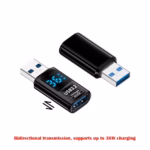 Digital LED Display USB 3.2 Adapter 10Gbps 36-60W Power Meter