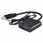 HDMI To VGA Adapter With Audio-RA-81-D