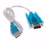 USB To DB9 Male 9 Pin RS232 Serial Port COM Adapter Cable