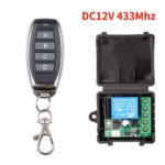 433Mhz Wireless Remote Control Switch DC 12V 1CH Relay