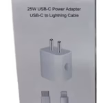 25W USB-C Power adapter USB-C to lightning Cable