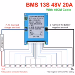 13S 48V 20A Li-ion Lithium BMS