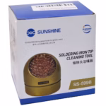 Metal Wire Stand Set Welding Desoldering Soldering Solder Iron Tip Cleaner Cleaning Steel Ball Mesh Filter Tin Remove