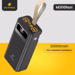 My Power 30000mah Fast Charging Powerbank | PD QC 3.0 22.5W | Multi Function Powerbank | Light Powerbank | M300 Fast