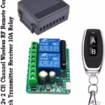 12v 2 CH Channel Wireless RF Remote Control Switch Transmitter Reciver