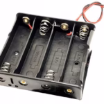 18650 battery box with cable lithium battery 4 14.8V serial charge