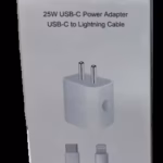 25W USB-C Power adapter USB-C to lightning Cable